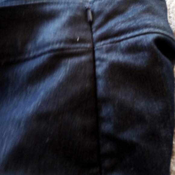 Lane Bryant Women's Pencil Skirt Size 20 - Faux Denim - Side Zip - Picture 3 of 5